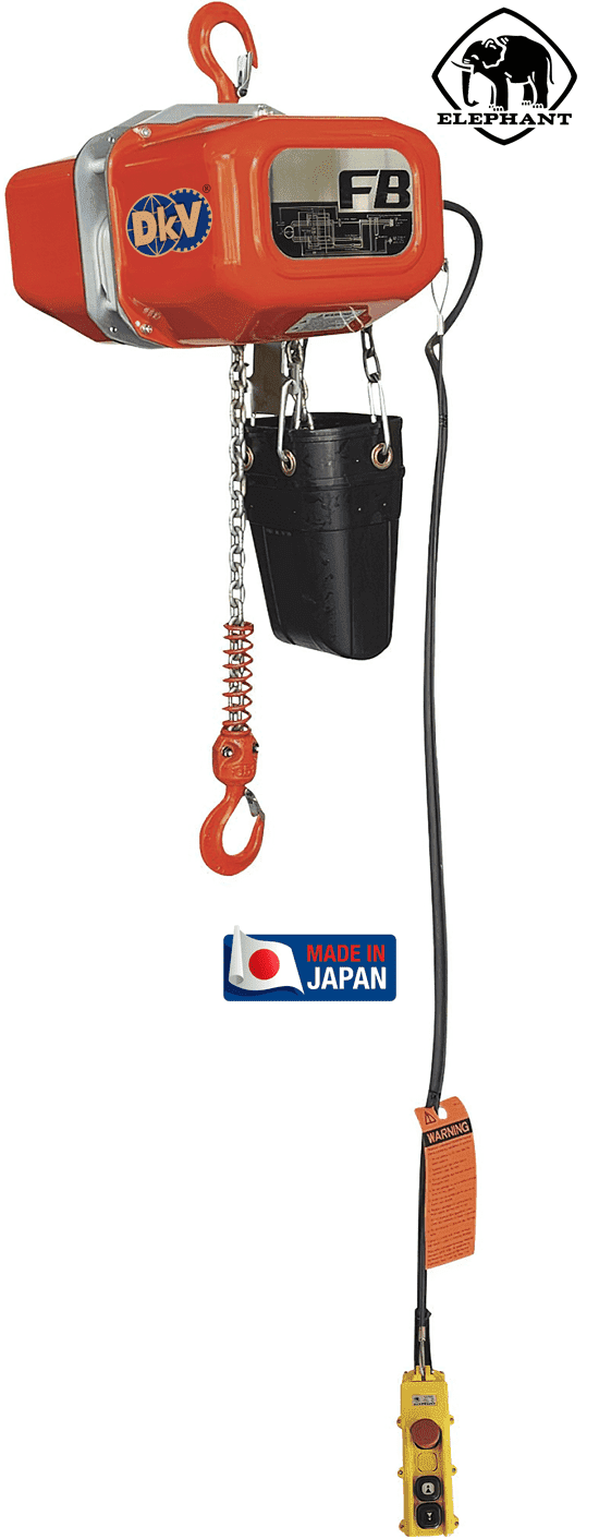 Pa lăng xích điện Elephant FB-0.5, Elephant electric chain hoists FB-0.5