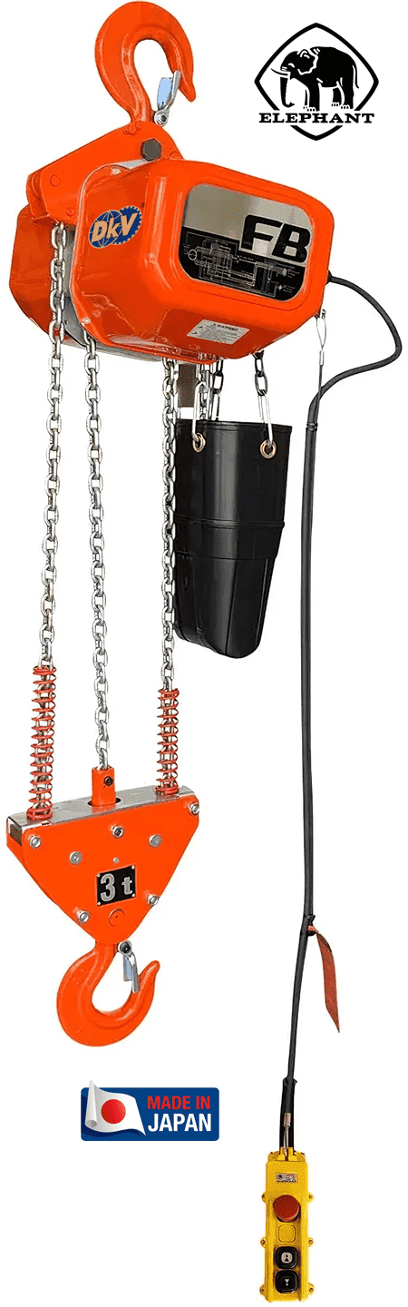 Pa lăng xích điện Elephant FB-3, Elephant electric chain hoists FB-3