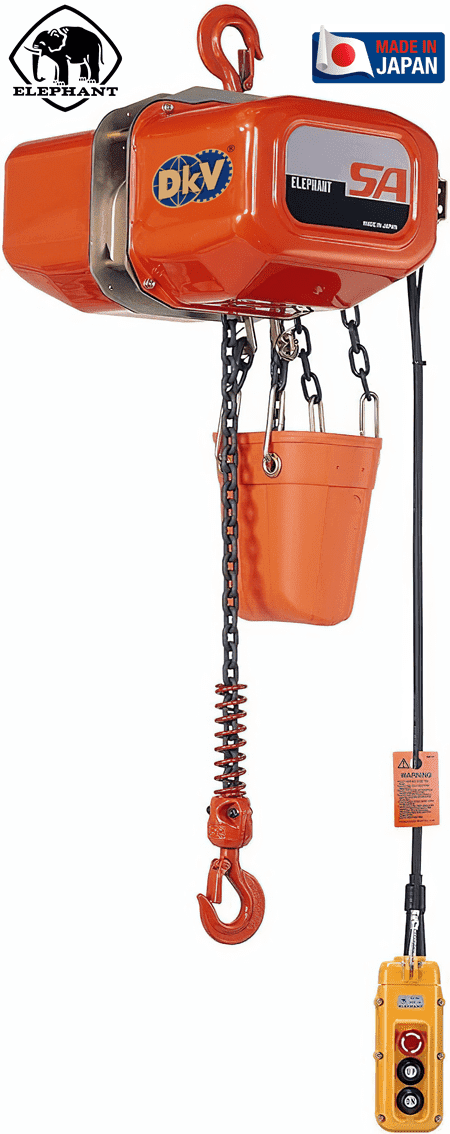 Pa lăng xích điện Elephant SA-1, Elephant electric chain hoists SA-1