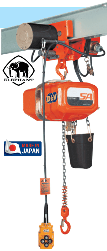 Pa lăng xích điện Elephant SAM-1, Elephant electric chain hoists SAM-1
