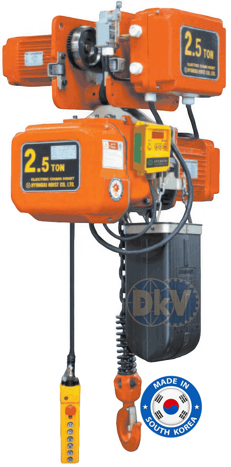 Pa lăng xích điện Hyundai FT-D250, Hyundai electric chain hoists FT-D250