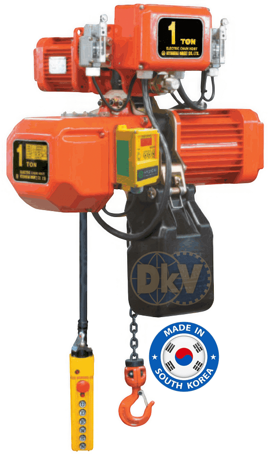 Pa lăng xích điện Hyundai HT-D100, Hyundai electric chain hoists HT-D100