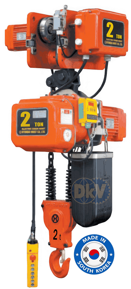 Pa lăng xích điện Hyundai HT-D200, Hyundai electric chain hoists HT-D200