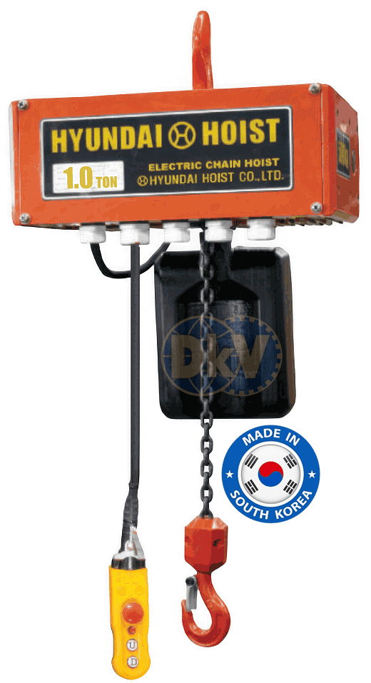 Pa lăng xích điện Hyundai KS-D100, Hyundai electric chain hoists KS-D100