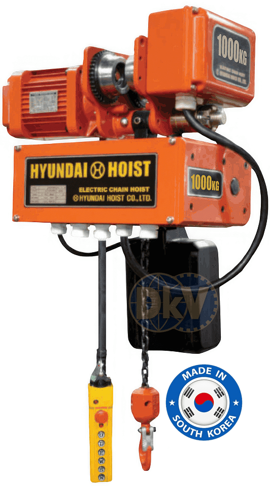Pa lăng xích điện Hyundai KT-S100, Hyundai electric chain hoists KT-S100