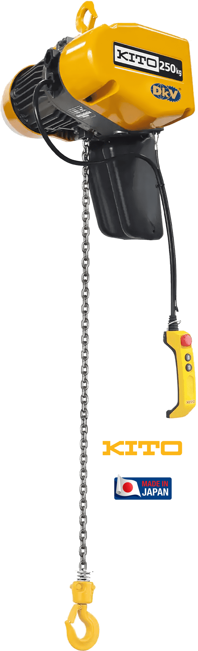 Pa lăng xích điện Kito EQ001IS, Kito electric chain hoists EQ001IS