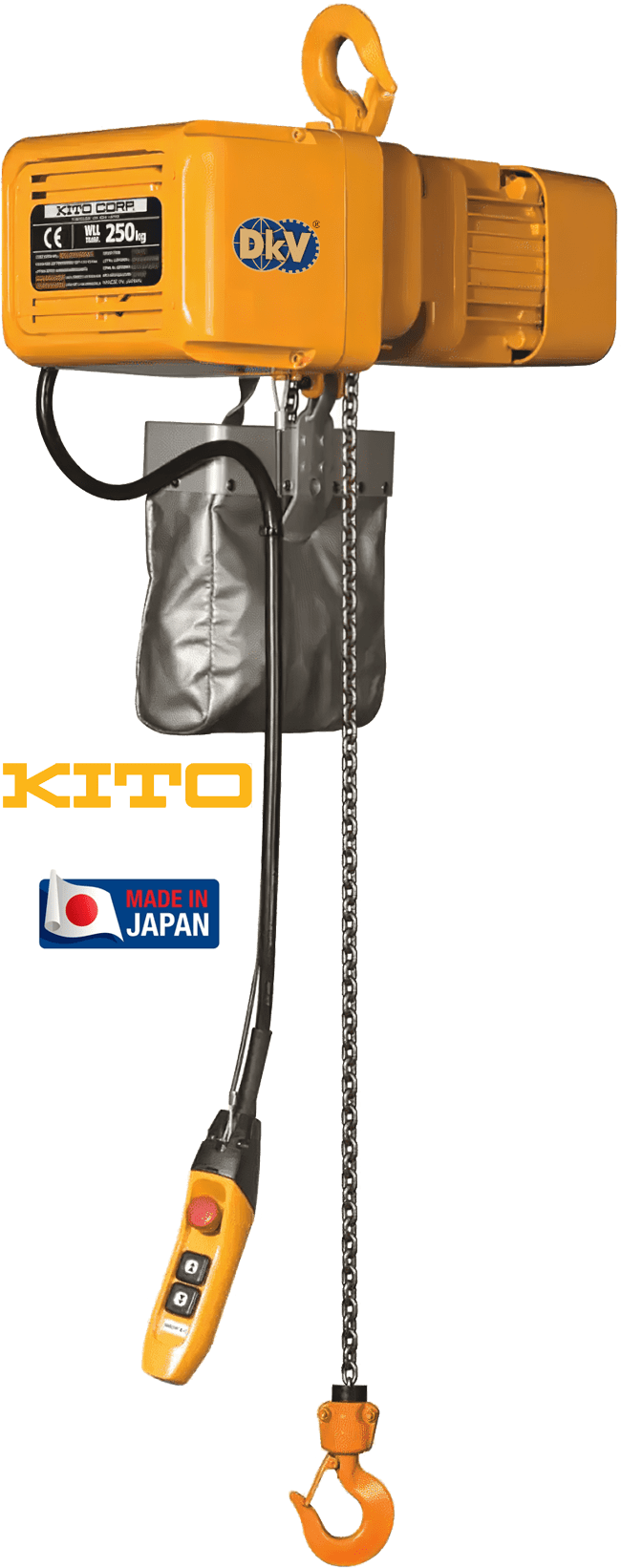 Pa lăng xích điện Kito ER2-050IS, Kito electric chain hoists ER2-050IS