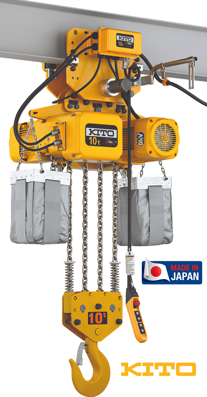 Pa lăng xích điện Kito ER2M100S-L, Kito electric chain hoists ER2M100S-L