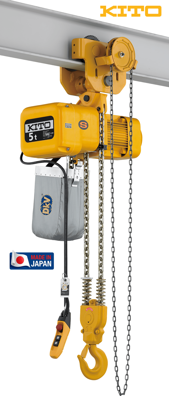 Pa lăng xích điện Kito ER2SG001H, Kito electric chain hoists ER2SG001H
