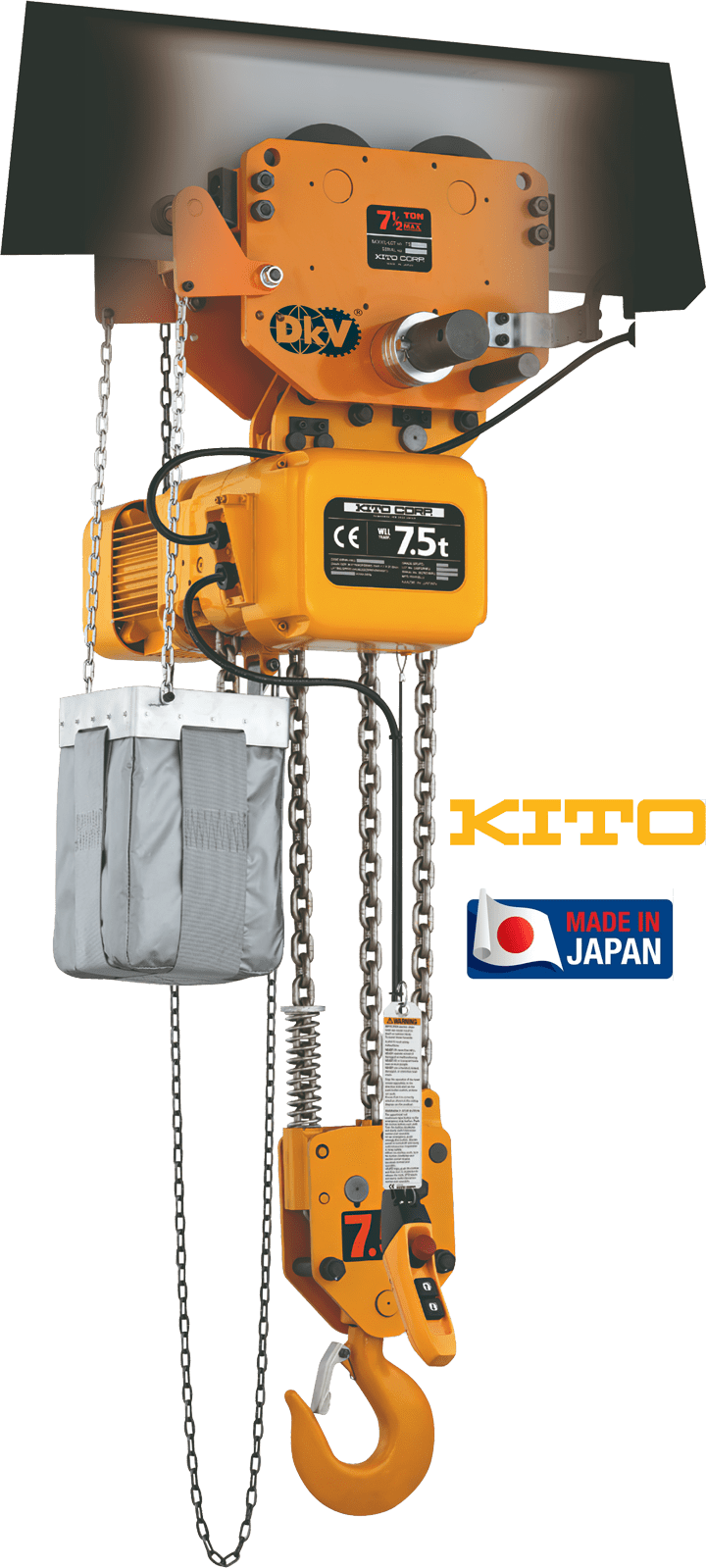 Pa lăng xích điện Kito ER2SG150S, Kito electric chain hoists ER2SG150S