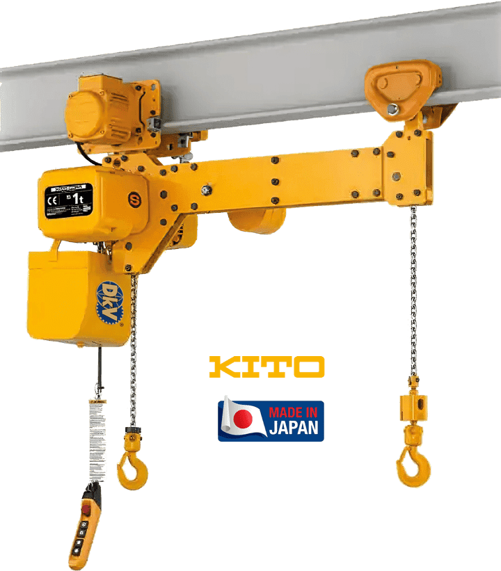 Pa lăng xích điện Kito TWER2M003S, Kito electric chain hoists TWER2M003S
