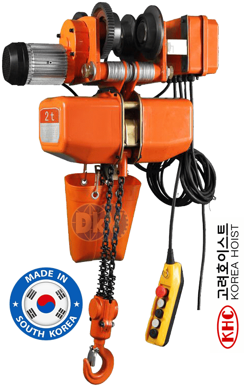Pa lăng xích điện Korea Hoist HCH-C500PM, Korea Hoist electric chain hoists HCH-C500PM