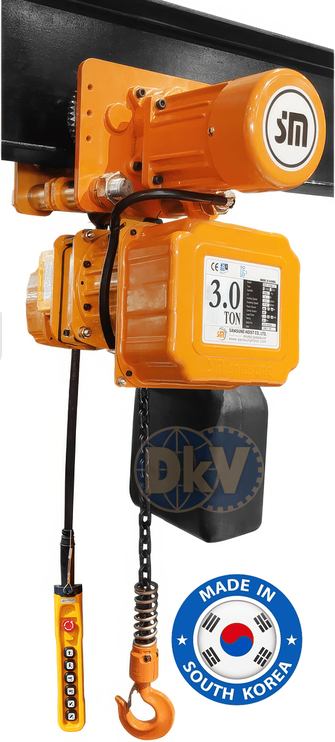 Pa lăng xích điện Samsung SCT-D3000, Samsung electric chain hoists SCT-D3000