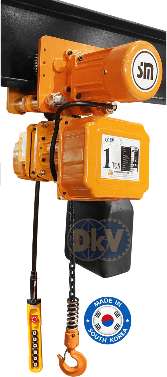 Pa lăng xích điện Samsung SCT-S1000, Samsung electric chain hoists SCT-S1000