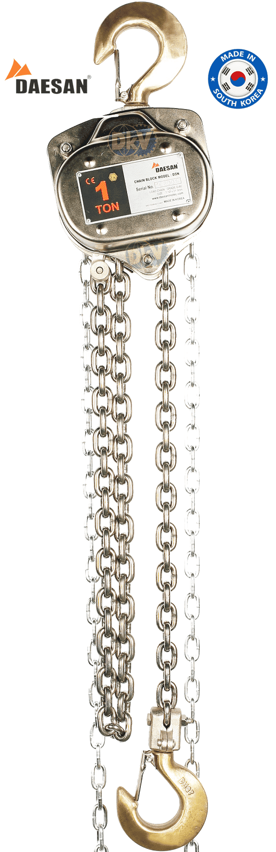 Pa lăng xích kéo tay chống cháy nổ Daesan Ex DSN3, Daesan Ex chain hoists Ex DSN3