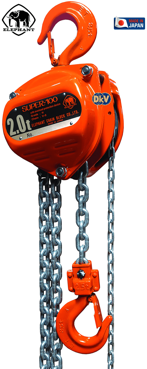 Pa lăng xích kéo tay Elephant H-2, Elephant hand chain hoists H-2