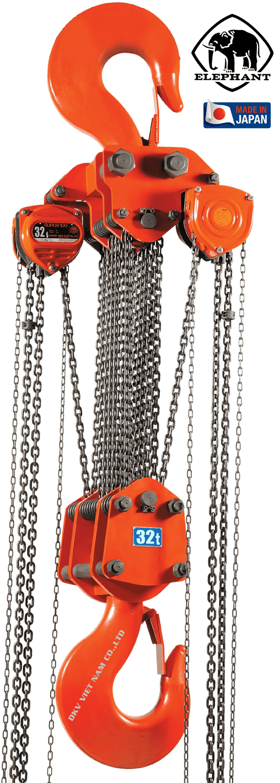 Pa lăng xích kéo tay Elephant H-32, Elephant hand chain hoists H-32