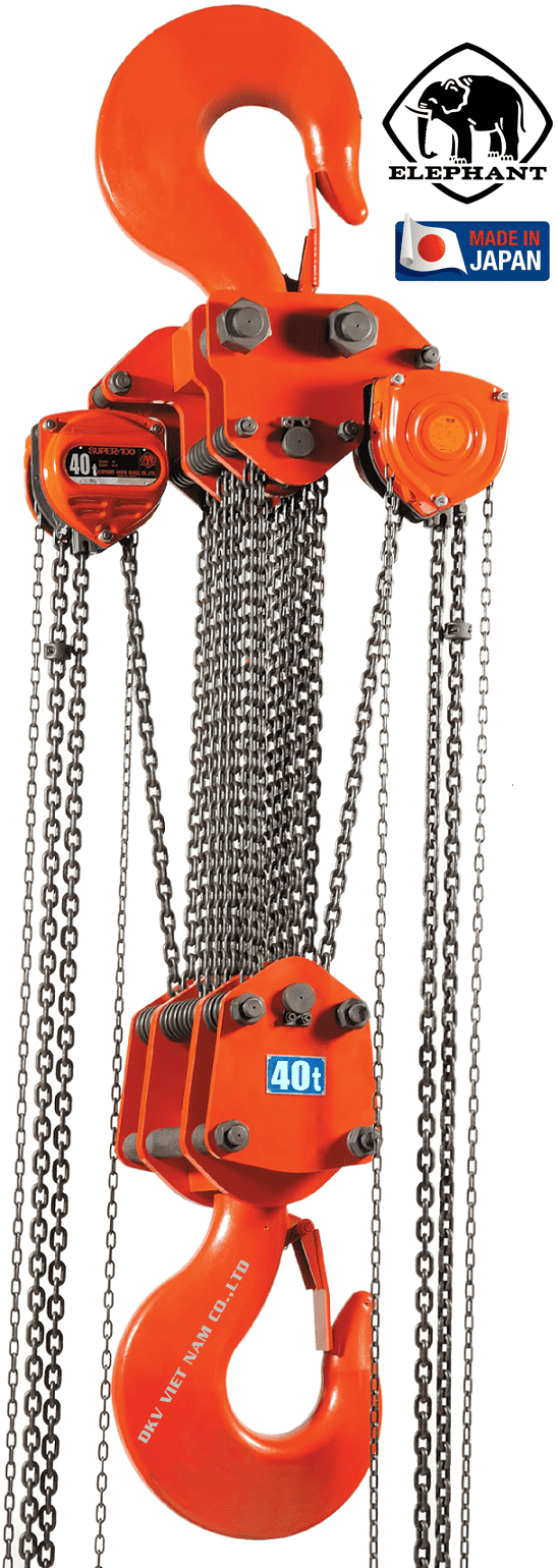 Pa lăng xích kéo tay Elephant H-40, Elephant hand chain hoists H-40