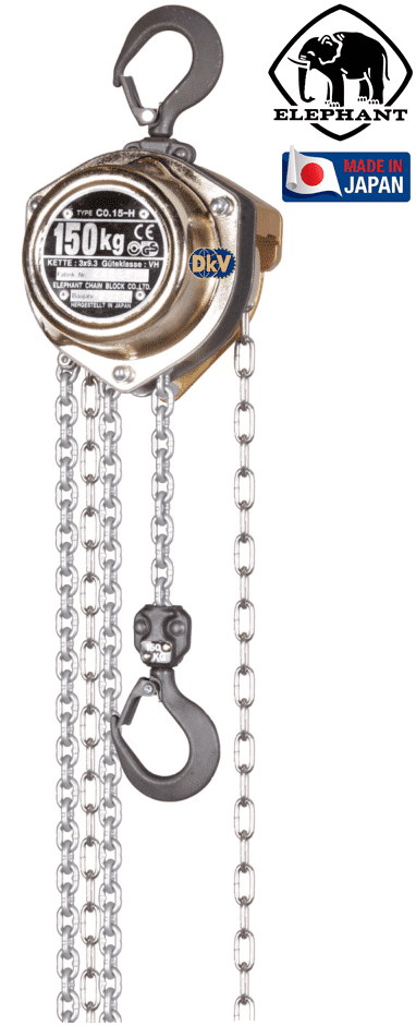 Pa lăng xích kéo tay Elephant HM-15, Elephant hand chain hoists HM-15