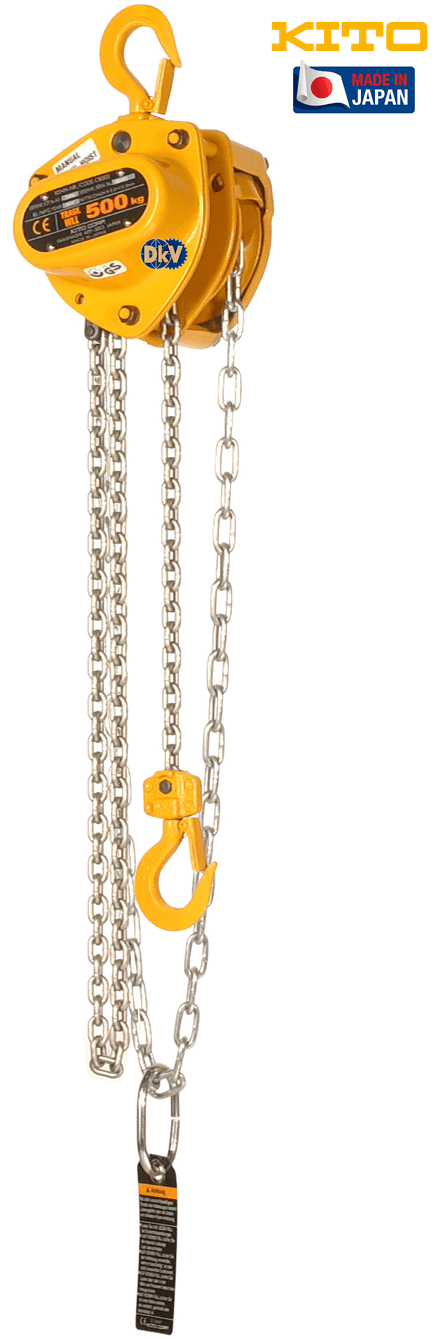 pa lang xich keo tay kito cb005, kito hand chain hoists cb005
