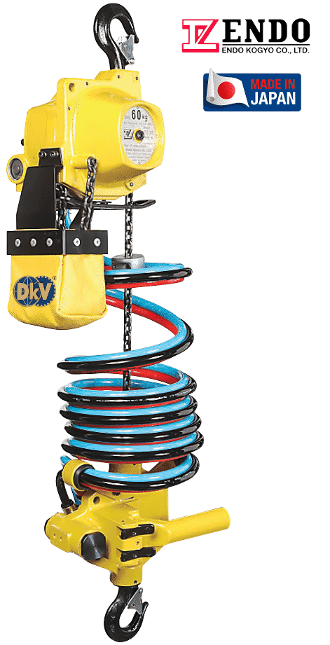 Pa lăng xích khí nén Endo ATC-125K, Endo peumatic chain hoist ATC-125K