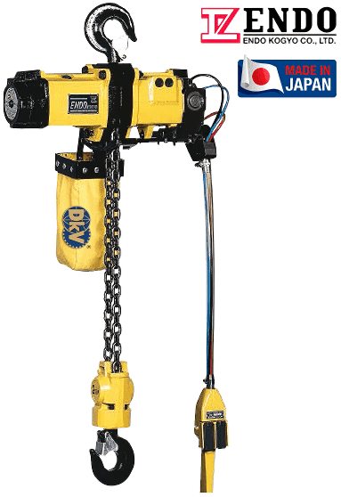 Pa lăng xích khí nén Endo EHL-2TW PCS-2, Endo peumatic chain hoist EHL-2TW PCS-2
