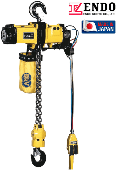 Pa lăng xích khí nén Endo EHL-3TS PCS-2, Endo peumatic chain hoist EHL-3TS PCS-2