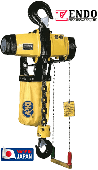 Pa lăng xích khí nén Endo EHL-6TW, Endo peumatic chain hoist EHL-6TW