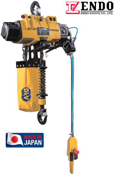 Pa lăng xích khí nén Endo EHV50SP, Endo peumatic chain hoist EHV50SP