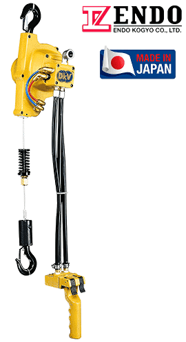 Pa lăng khí nén Endo EHW-120R, Endo peumatic wire rope hoist EHW-120R