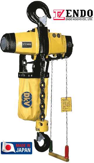 Pa lăng xích khí nén Endo EHL-025TS, Endo peumatic chain hoist EHL-025TS