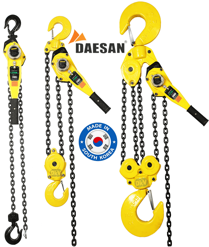 Pa lăng xích lắc tay Daesan NDM08, Daesan lever hoists NDM08