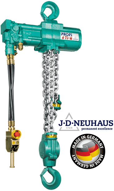 Pa lăng xích thủy lực JDN PROFI 100 TI-H, JDN hydraulic chain hoists PROFI 100 TI-H