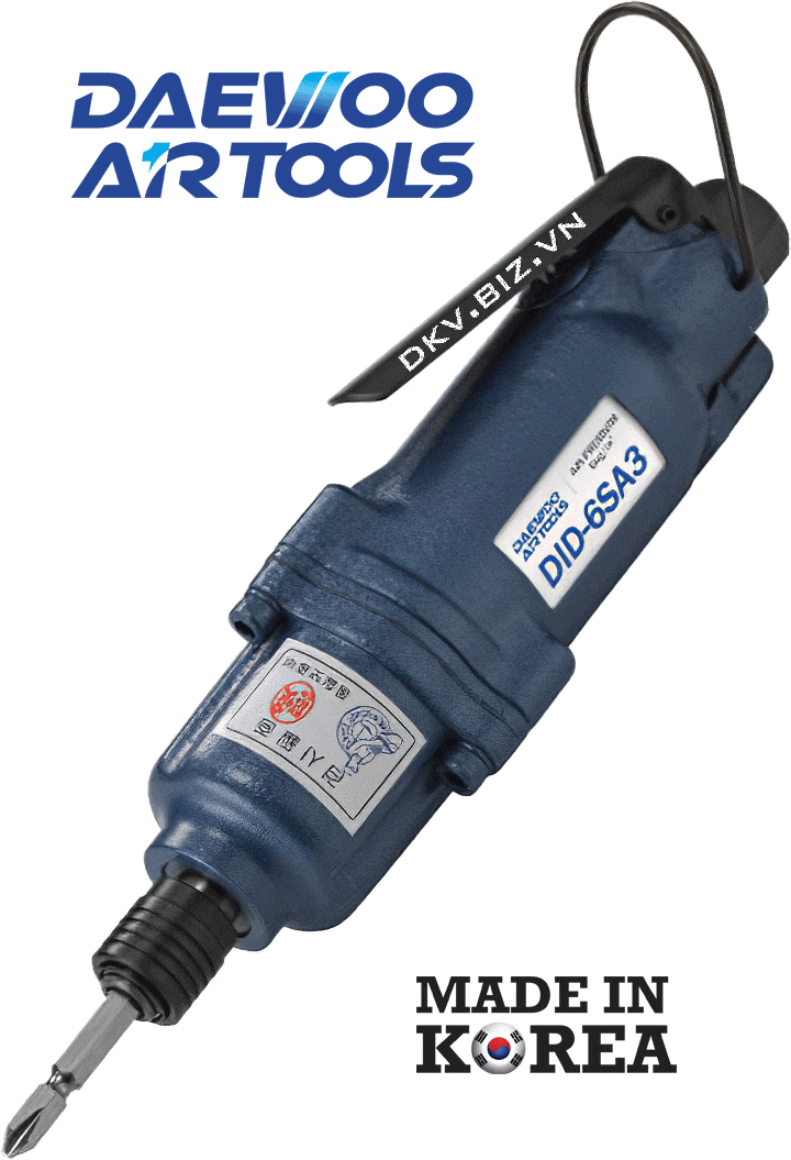 Súng siết vít khí nén Daewoo DID-6SA3, Daewoo air impact driver DID-6SA3