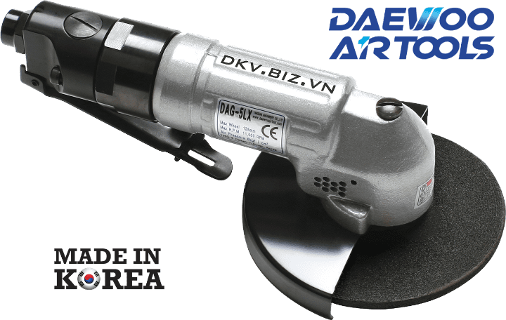 Máy mài góc khí nén Daewoo DAG-5LX, Daewoo air angle grinder DAG-5LX