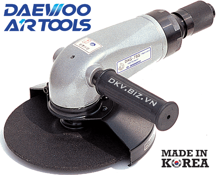 Máy mài góc khí nén Daewoo DAG-7SG, Daewoo air angle grinder DAG-7SG