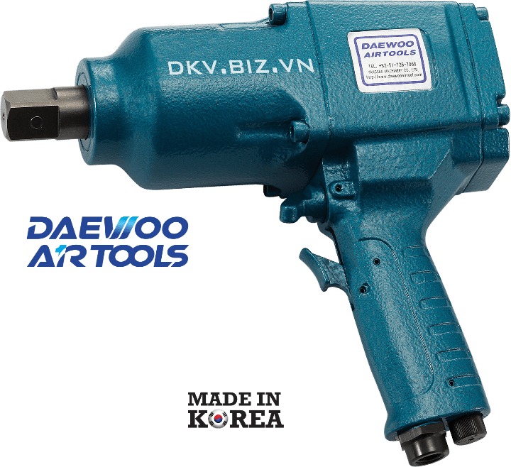 Súng siết bulong khí nén Daewoo DIW-19P, Daewoo air impact wrench DIW-19P