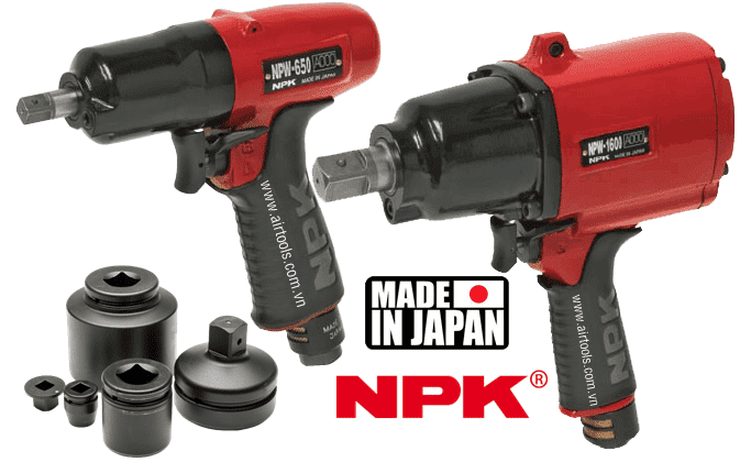 Súng siết bulong khí nén NPK NPW-450A(P)-000, NPK air impact wrench NPW-450A(P)-000