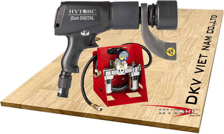 Súng siết lực bulong khí nén Hytorc JGUN-D.25, Hytorc air torque wrench JGUN-D.25