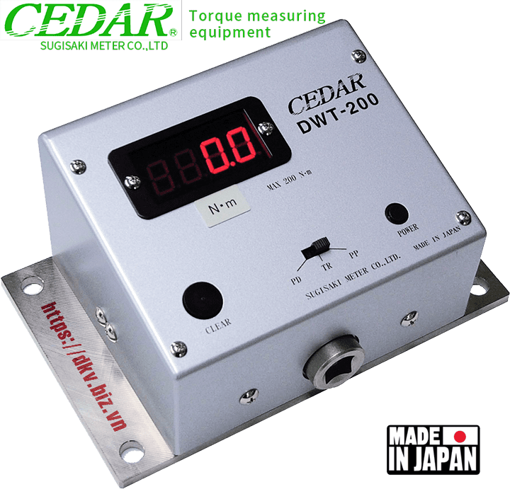 thiet bi do luc siet Cedar DWT-200, Cedar torque tester DWT-200