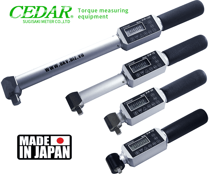 co le siet luc dien tu cedar diw-15 , cedar digital torque wrench delta diw-15
