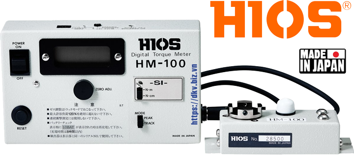 thiet bi do luc siet Hios HM-100, Hios torque tester HM-100