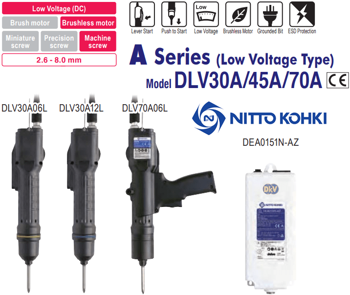 to vit luc dien Delvo DLV30S20L-AY, Delvo electric torque screwdriver DLV30S20L-AY