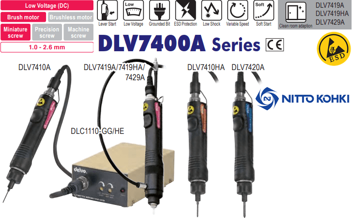 to vit luc dien Delvo DLV7429A-BME, Delvo electric torque screwdriver DLV7429A-BME