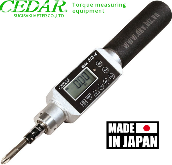 Tô vít lực điện tử Cedar DID-4, tô vít siết lực điện tử Cedar DID-4, Cedar digital torque screwdriver DID-4