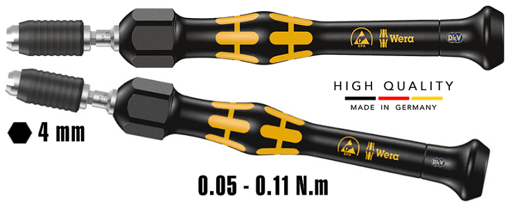 Tô vít lực Wera 1431 ESD, tô vít siết lực Wera 1431 ESD, Wera torque screwdriver 1431 ESD