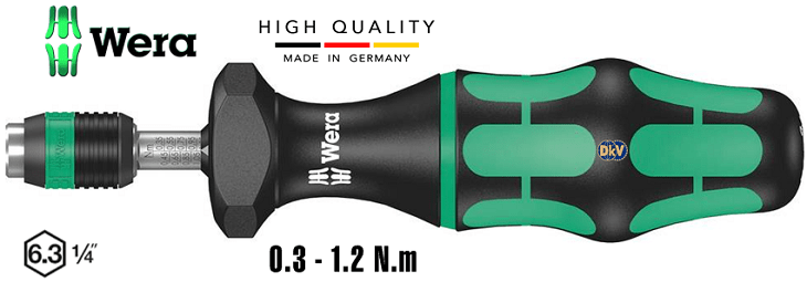 Tô vít lực Wera Kraftform 7440, tô vít siết lực Wera Kraftform 7440, Wera torque screwdriver Kraftform 7440