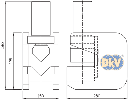 Bơm thủy lực Hàn Quốc Tonners DVFP-2A, Tonners hydraulic hand pump DVFP-2A