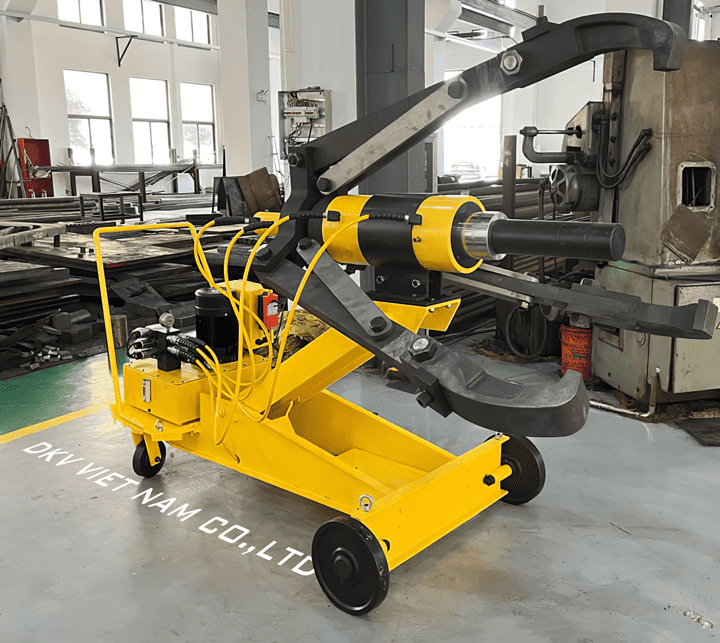 Xe cảo thủy lực 200 tấn DM-203, hydraulic puller sets DM-203