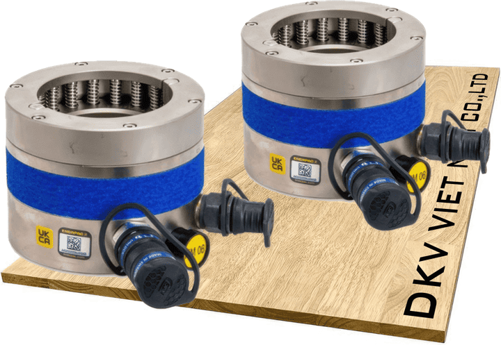 Xylanh căng bulong thủy lực Enerpac HM03-LC, Enerpac load cell hydraulic bolt tensioner HM03-LC